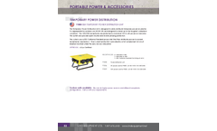 Lind - Model 91000 - Temporary Power Distribution Unit  Brochure