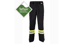Hi-Vis - Model CW2-BLAK - Ventilated Black Pants
