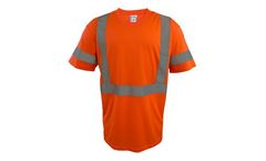 Hi-Vis - Model TS1103-ORGA - Micro-Fibre Short Sleeve T-Shirt