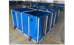 ALY - Model F01 - 2000L Aquaculture Tank and 5000L Customized Flexible Rectangle Frame Fish Tank for Fish Farm