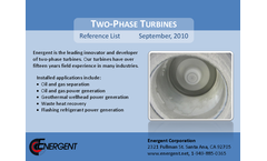 Energent - Variable Phase Turbine Brochure