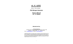 Nitrogen Generator Manual
