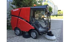 Tisan - Model H1 (0.5 M3) - Hydrostatic Road & Pavement Sweeper