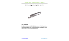 Moonlight - Model MLT-SLH-FM-II - LED Street Light Housing - Datasheet