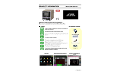 Cosmo - Model AF-R220 - Sophisticated Air Flow Tester Brochure