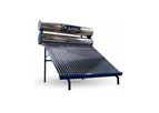 Karsu - Model 30 Tubes Chrome - Evacuated Glass Tubes Solar Water Heating System