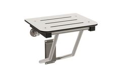 Bradley - Folding Square Phenolic Shower Seat
