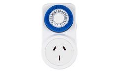 Argentina - Model TA-30A - Mechanical 24 Hours Timer Socket Plug