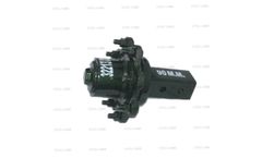 Steelland - Model 90MM - Black Tractor Trolley Axle