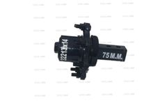 Steelland - Model 6T 8T 75 mm - Black Tractor Trolley Axle