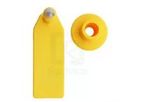 Raybaca - Model RBC-ET08 UHF - Yellow color UHF RFID Ear Tag