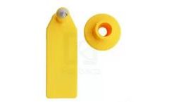 Raybaca - Model RBC-ET08 UHF - Yellow color UHF RFID Ear Tag