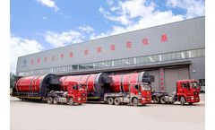 ZJN - Customized Rotary Dryer to Dry Tannery Sludge and Leather Sludge