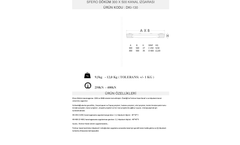 Model DKI-130 - 300 mm Channel Grid Casting Brochure