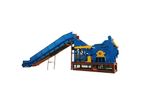 Motor Scrap Recycling Machine - Horizontal Crusher Equipment