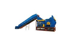 Motor Scrap Recycling Machine - Horizontal Crusher Equipment