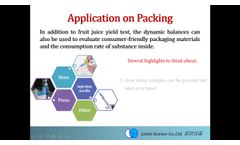 AE0010 SMS TA Texture Analyser Dynamic Integrated Balance - Video