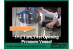 Quick Open/Close End Caps for High Pressure Vessels - Video
