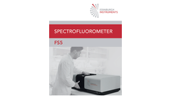 Edinburgh - Model FS5 - Spectrofluorometer Brochure