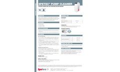 Spetec - Pump Cleaner Brochure
