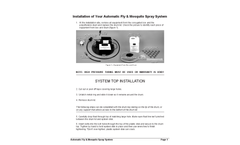 Ramm - Model AFSK - Automatic Fly & Mosquito Spray System Manual