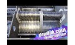 Dewatering Rendering Plant DAF Sludge Video