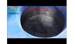 Plastic agglomerator machine, plastic granulator, pp pe plastic film compactor machine Video