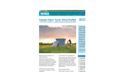 Vaisala Triton Sonic Wind Profiler Introduction