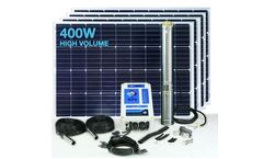 RPS - Model 400V+ - High Volume Solar Well Pump Kit
