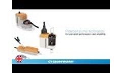 Sauermann Piston Pump Technology - Video