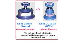 Q-Test - GSM cutter Round and GSM cutter 38mm