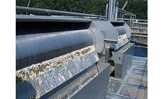 Saveco - Model DrumSieve-SGR - Externally-Fed Rotating Drum Screen