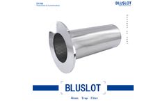 Bluslot - Model 3 - Wedge Wire Resin Trap Filter By Bluslot