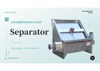 Bluslot - Model 2 - Slope Screen Type Pig Manure Dewatering Machine