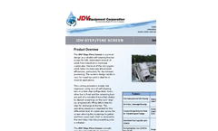 JDV - Rotary Drum Thickeners - Brochure