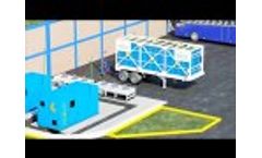 Booster and maternal CNG station Fornovo Gas. How to make CNG stations if there is no gas pipeline? Video