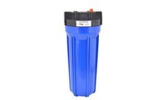 EverWave - Model EVW-H-25-10-BL-75 - 10" Big Blue Filter Housing