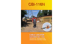 Techno-AC - Model CBI-116N - Cable Locator- Manual