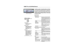 HOBO - Model U23 Pro v2 - Bluetooth Low Energy Water Level Data Logger  Brochure
