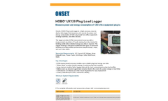 HOBO - 4-Channel Analog Data Logger Brochure