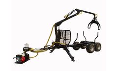Laizhou-Xinbang - Model LT1500 - Timber Trailer with Crane