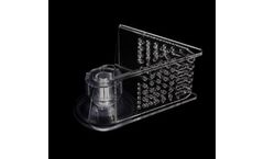 Senzeal - V-Shaped Bloodworm Feeder Red Worms Cone for Fish Feeder Acrylic