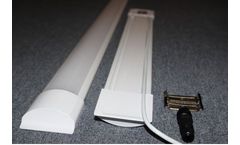 Eco-Industrial - Model EIS - 21 Watt IP65 600mm Outdoor Slimline Batten Mount LED