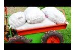 4x4 Wheel Olive Harvesting Barrows Transport Cart - Video