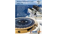 Inertial Labs - Model MRU-PD - Motion Reference Units - Brochure