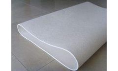 High temperature PTFE filter material