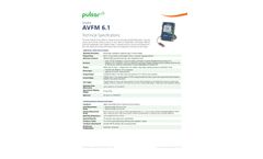 Greyline - Model AVFM 6.1 - Area Velocity Flow Meter - Datasheet