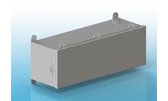 Nema - Model 4X - N080860ALCHTR - Hinged Cover  Wiring Trough Enclosures with Clamps