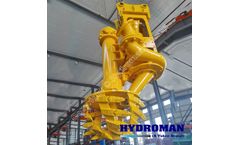 Hydroman® Excavator Dredging Sand Pump Attachment with Head Cutter