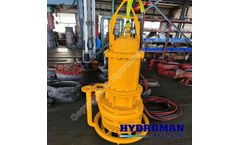 Hydroman™ -  submersible slurry dredging pump plus power jet ring